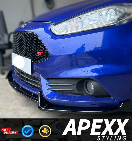 MK7 Ford Fiesta ST Front Splitter Lip
