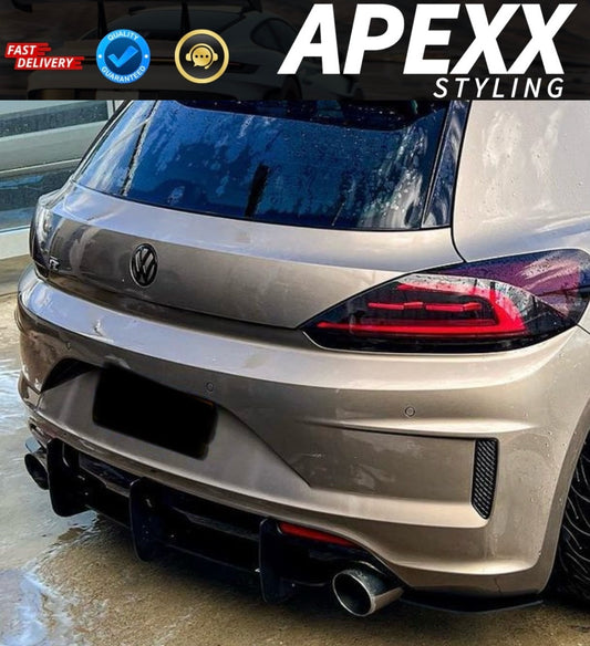 VW Scirocco R Rear Diffuser Extension