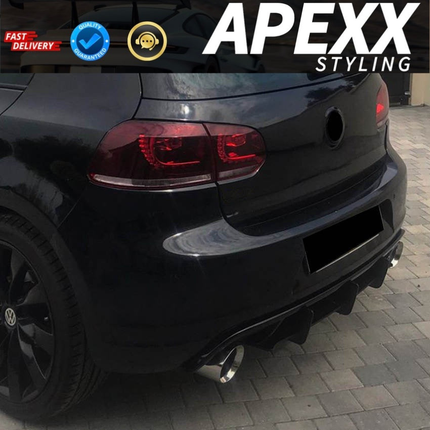 VW Golf GTI MK6 Rear Diffuser 2008-2013