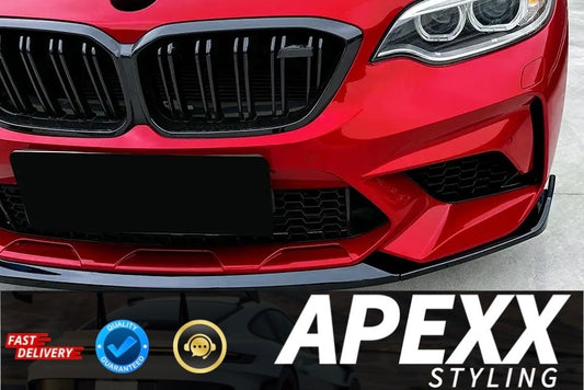 BMW M2 F87 Front Splitter (3 Peice) 2016-2019
