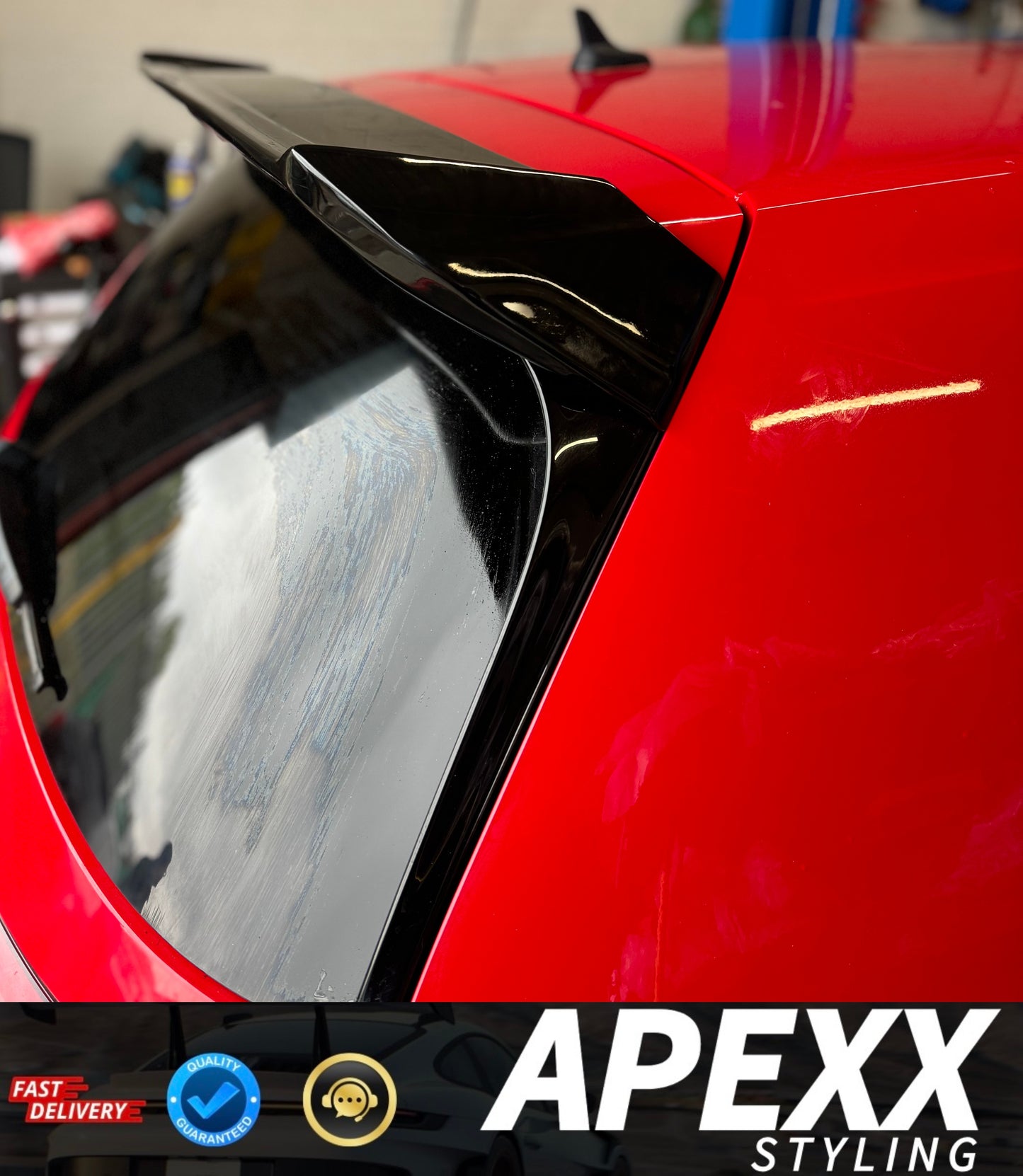 MK7 / MK7.5 VW Golf Osir Style Gloss Black Boot Spoiler 2012-2020