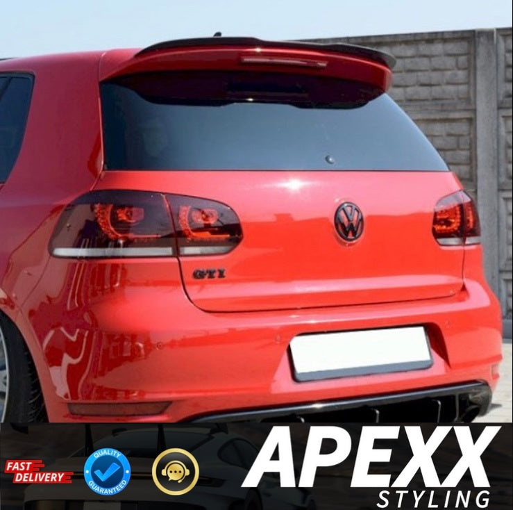 MK6 VW Golf GTI/GTD/R Rear Spoiler Lip Extension - Volkswagen