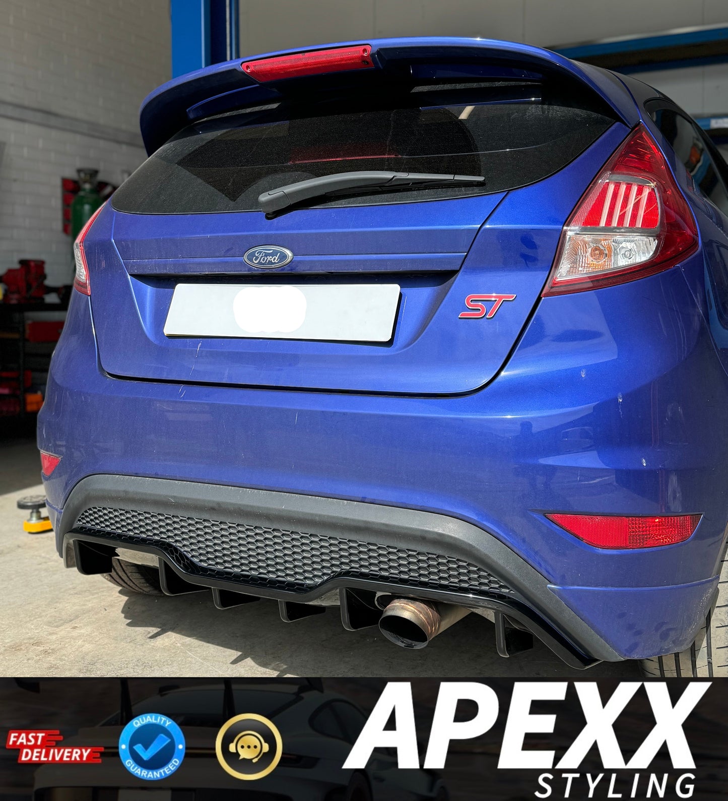 MK7 Ford Fiesta ST180/200 Rear Diffuser