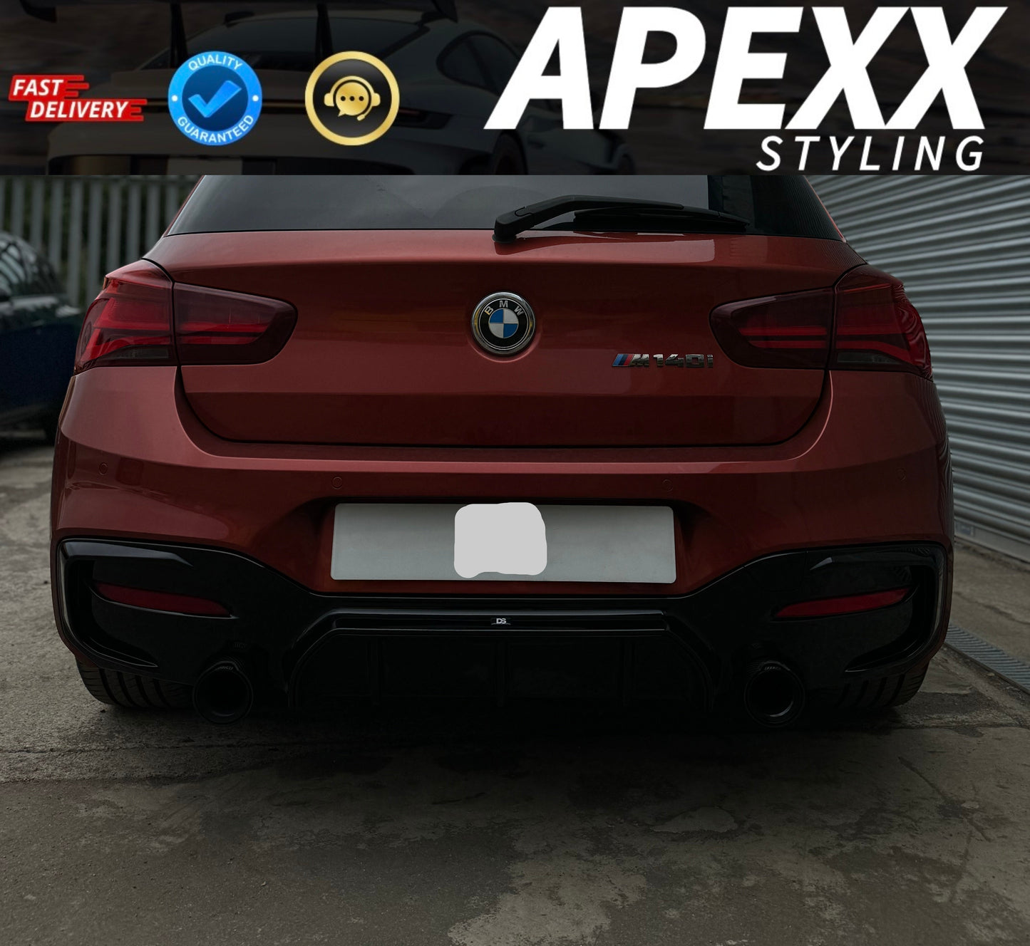 BMW F20 1 Series Rear Diffuser