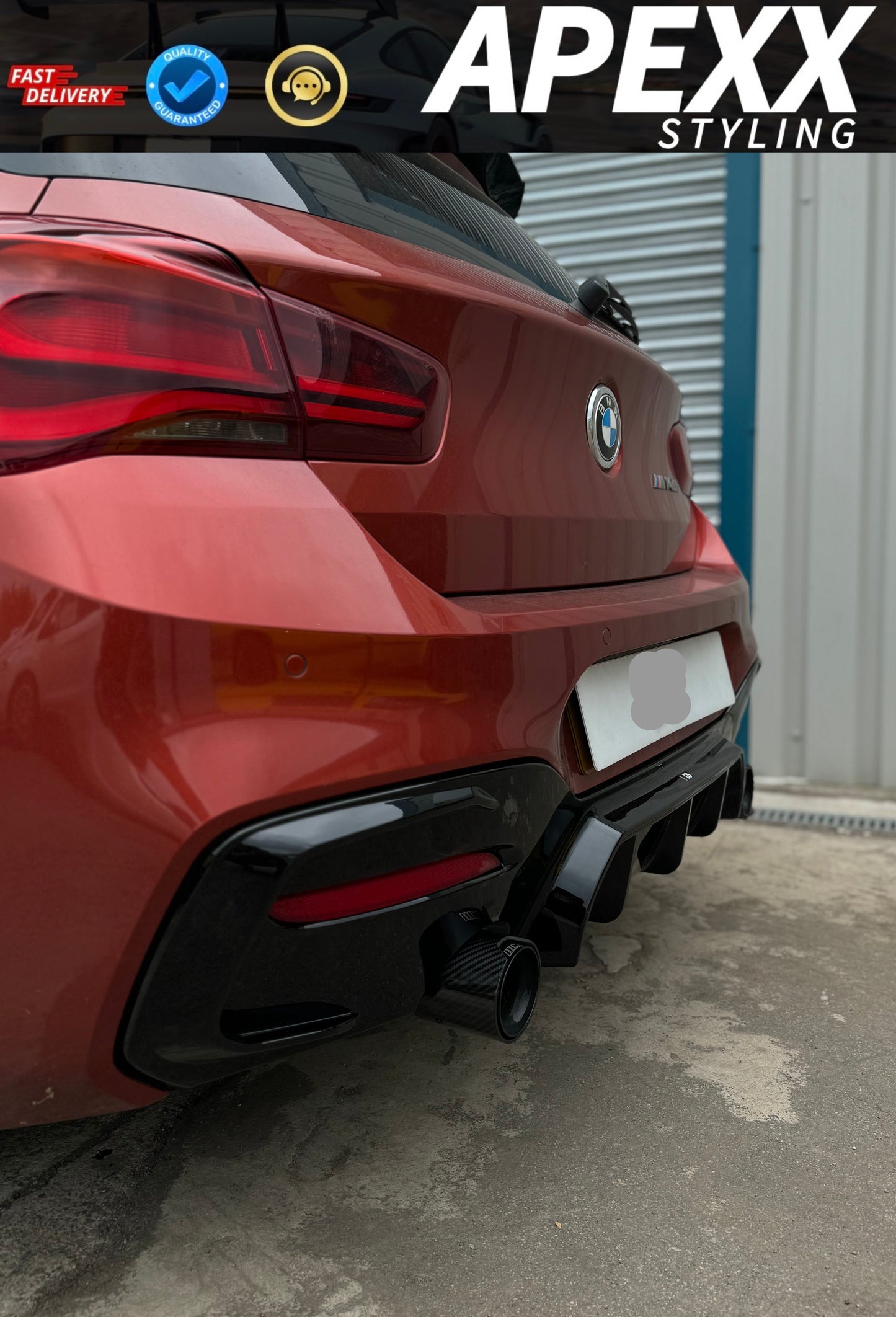 BMW F20 1 Series Rear Diffuser