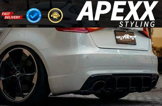 Audi RS3 8V Sportback Rear Blade Diffuser 2017-2020 Body Kit Spoiler Hatchback