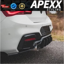 BMW F20 1 Series M135i M140i LCI Rear Finned Diffuser Extension 2015-2019