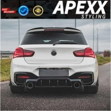 BMW F20 1 Series M135i M140i LCI Rear Finned Diffuser Extension 2015-2019