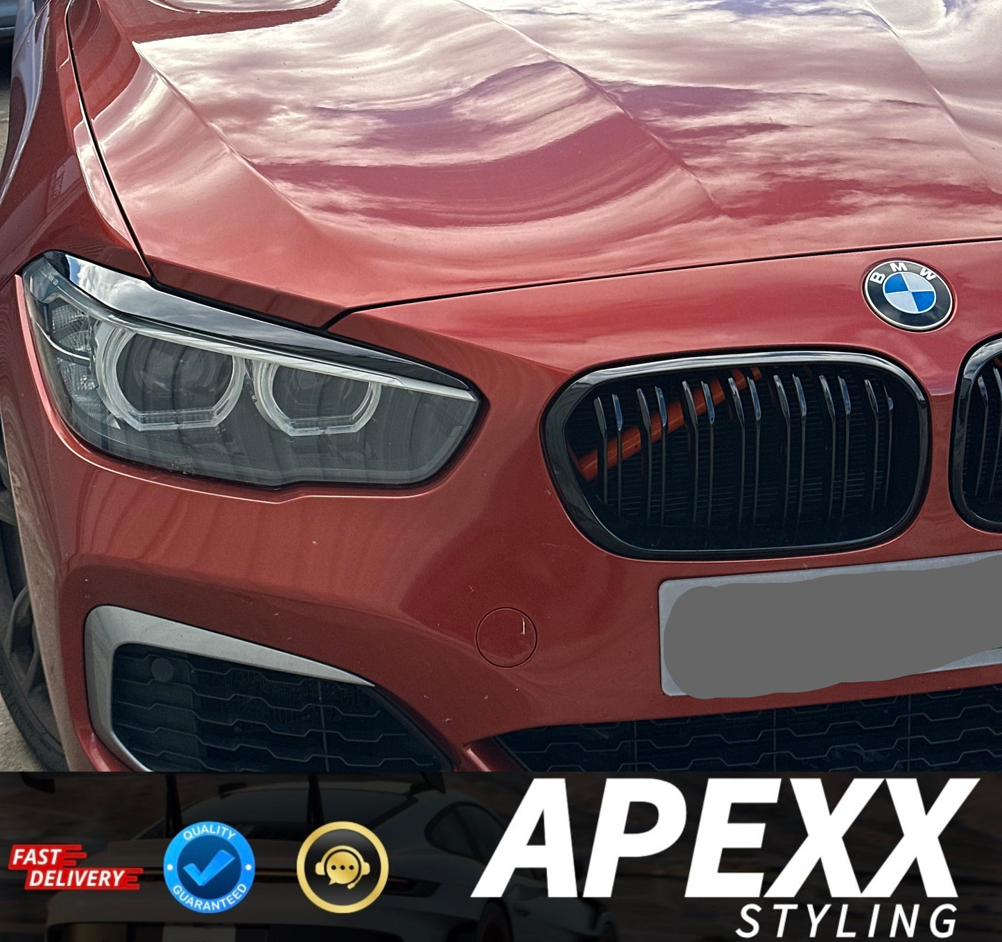BMW F20 1 Series LCI Eyebrows