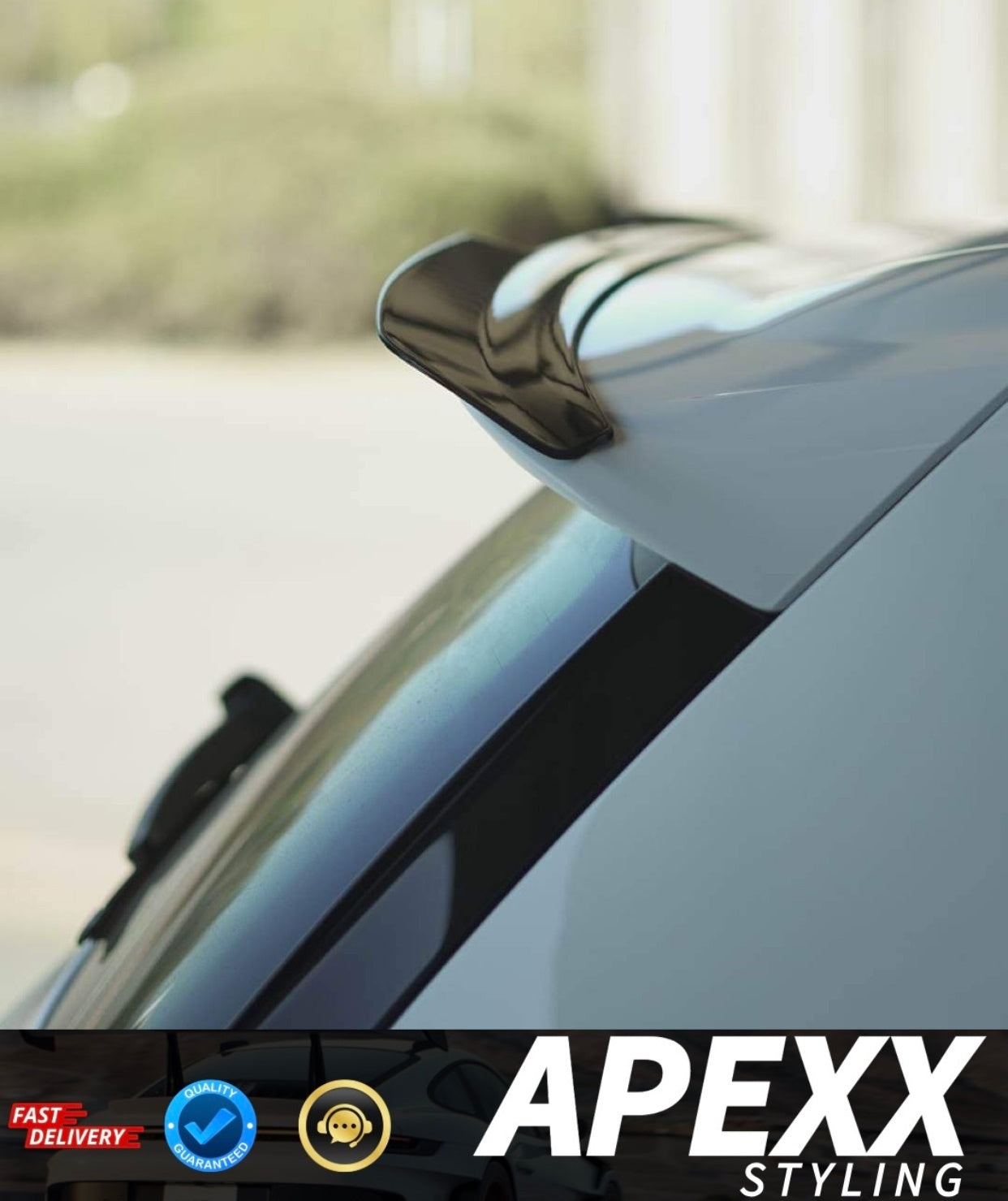 MK3.5 VW Scirocco Rear Spoiler Lip Extension 2014-2018 FACELIFT