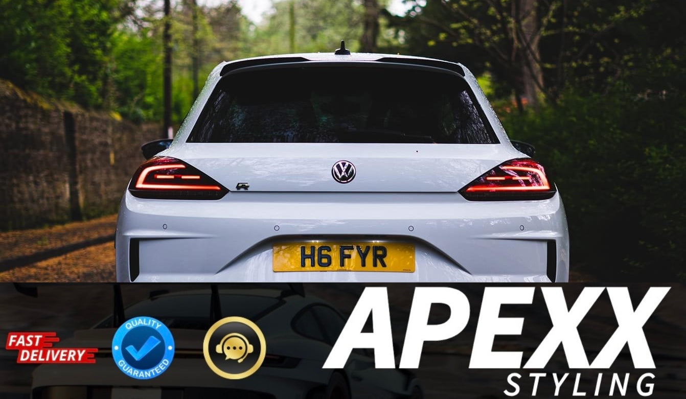 MK3.5 VW Scirocco Rear Spoiler Lip Extension 2014-2018 FACELIFT