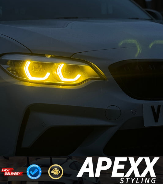 BMW F87 M2 Yellow DRL Modules