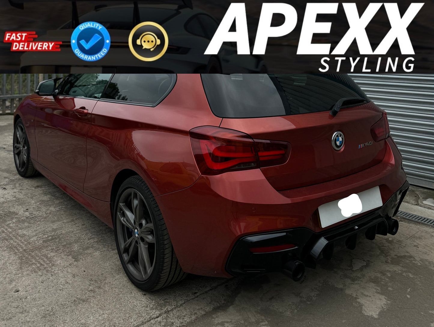 BMW F20 1 Series Rear Diffuser