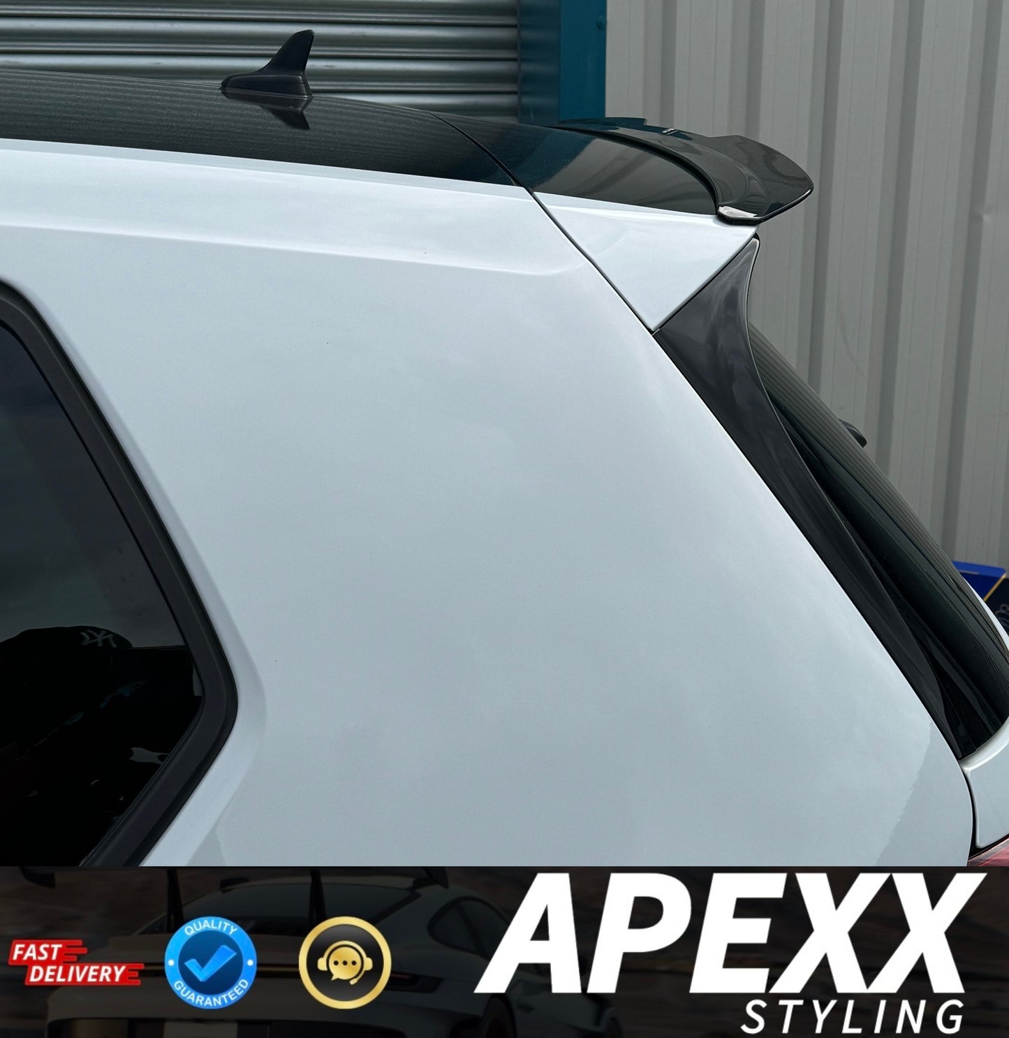 MK7/7.5 Volkswagen Golf GTI & Golf R Rear Spoiler Lip Extention
