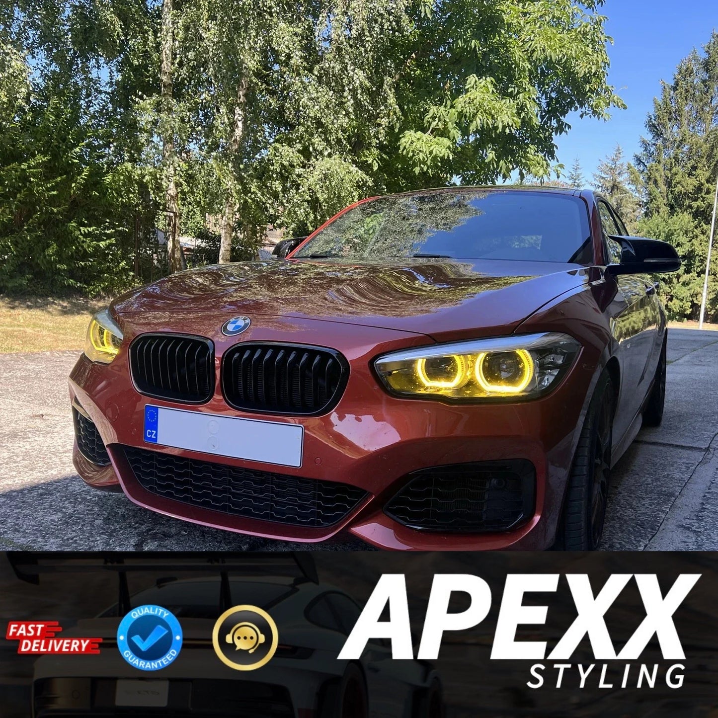 BMW F20 LCI Yellow DRL Modules