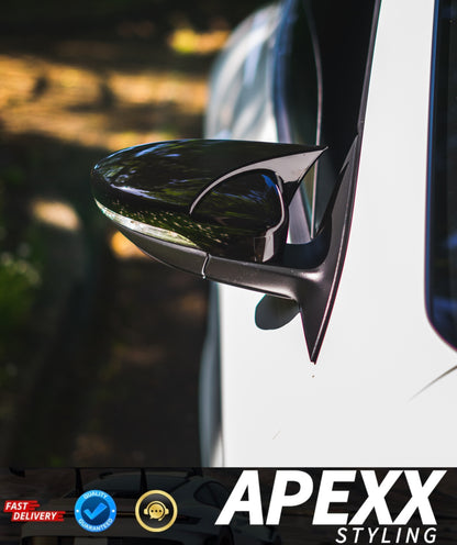 Volkswagen Scirocco MK3/3.5 M-Style Wing Mirror Covers - Gloss Black