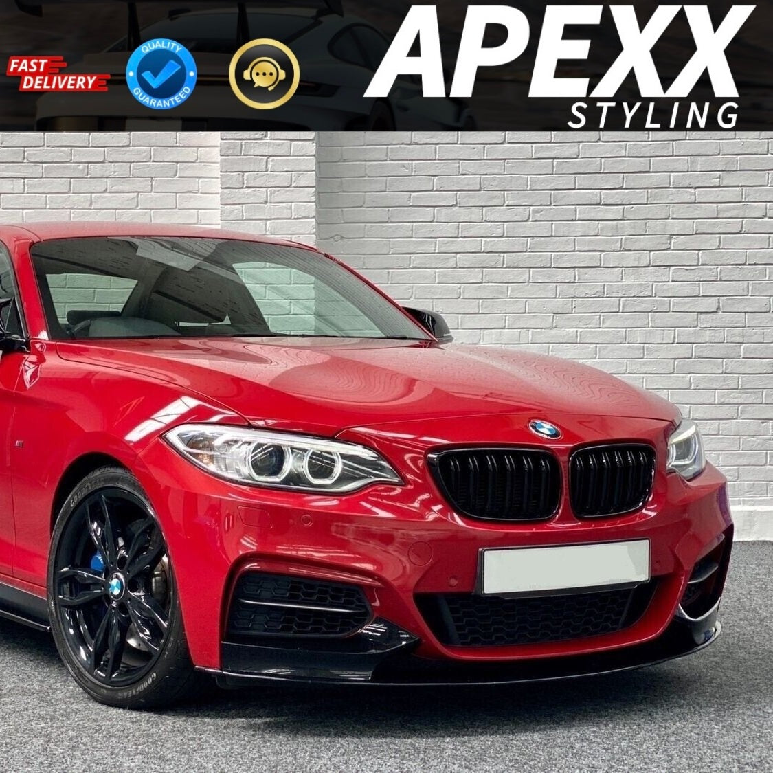 BMW 2 Series F22 M-Sport Front Splitter M235i M240i